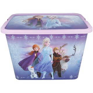 Stor 7 Liter Click Lock Aufbewahrungsbox - Frozen 2