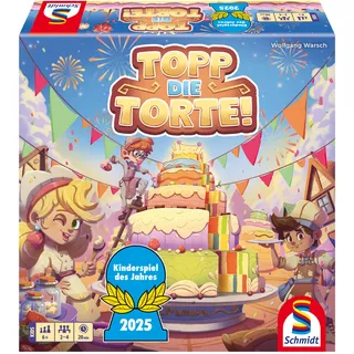 Schmidt Spiele Topp die Torte! Kinderspiel des Jahres 2025