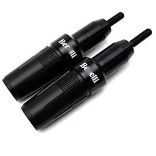 BUIDLBKN Für Benelli Leoncino 500 502C TNT 125 135 TRK 502 502X Motorrad Zubehör Auspuff Slider Crash Pad Fallen Protector(Black8)