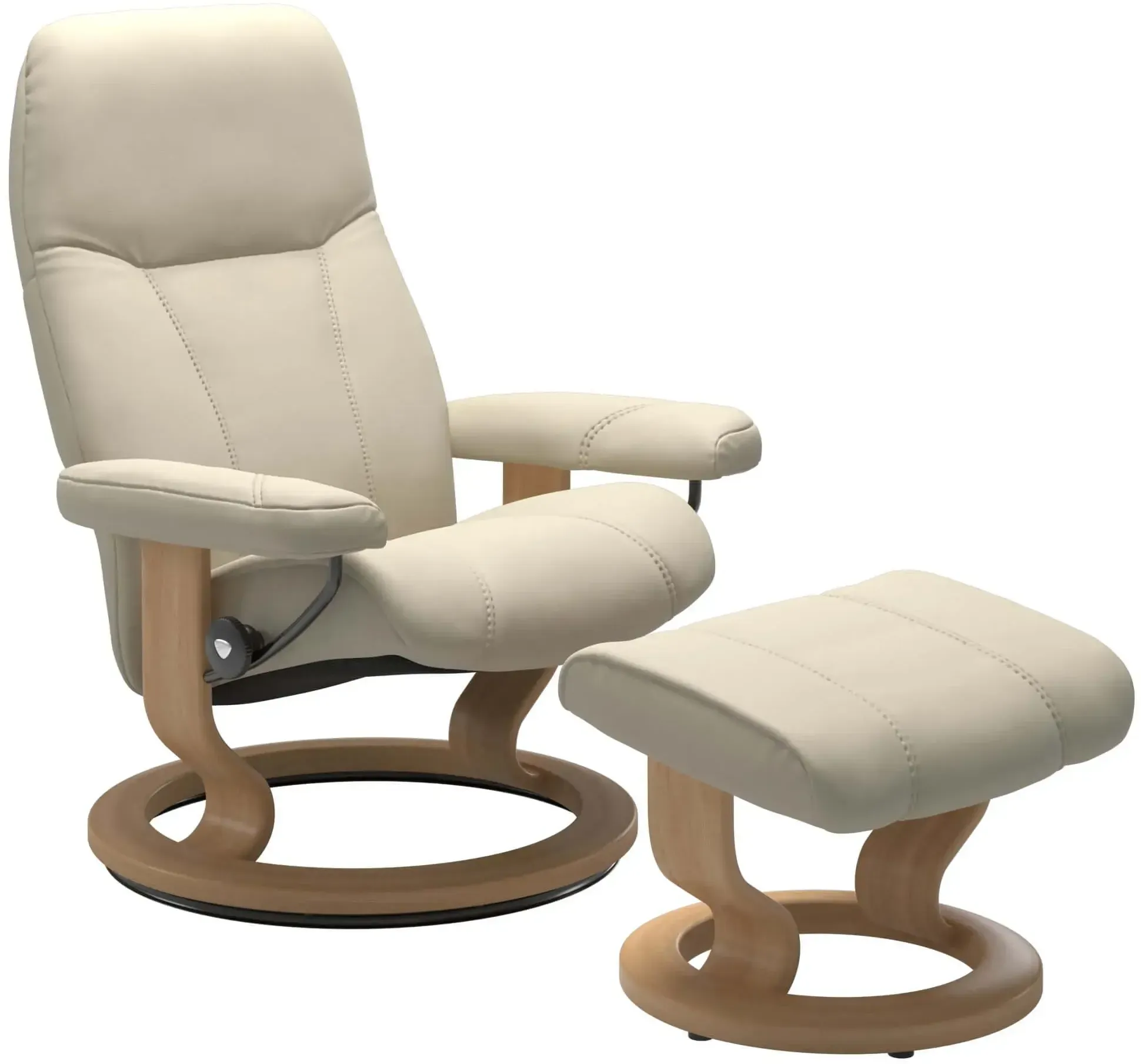 Stressless Consul Classic | in Leder Batick Batick Cream L Eichefarben