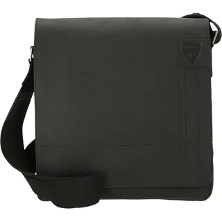 Strellson Richmond Umhängetasche Leder 31 cm schwarz