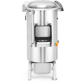 HENDI Kartoffelschälmaschine, kapazität: 18kg, schält bis zu 360 kg/h, mit integrierte Schalenauffangvorkehrung, Füße mit Befestigung, Kartoffelschäler, 28L, 230V/1100W, 622x540x(H)997mm, Edelstahl
