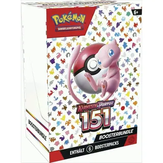 Pokémon Karmesin & Purpur – 151 (6 Boosterpacks)