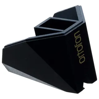 Ortofon 2M Black Ersatznadel für 2M Black | nackter Shibata Diamant | austauschbar mit 2M Red, 2M Blue und 2M Bronze | schwarz