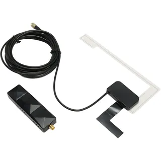 Radioempfänger DAB DAB+ Radioempfänger Adapter mit Antenne SMA Schnittstelle Tragbarer Autoradio Antennenempfänger