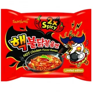Samyang Extrem 2x scharfe Hot Chicken Ramen 140G