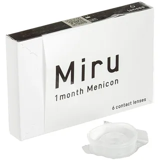 Miru 1 month Menicon Monatslinsen weich, 6 Stück / BC 8.30 mm / DIA 14.00 mm / -3.75 Dioptrien