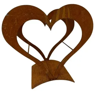 FD Holzhalter Herz 43 x 44 x 25 cm