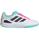 adidas Super Sala Competition III IN Fußballschuhe Kinder JR5400 - cloud white/aurora black/flash aqua 35