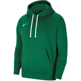 Herren M Nk Flc Park20 Po Hoodie Kapuzenpullover, Pine Green/White/White, S