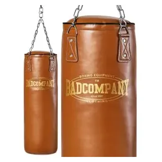 Bad-Company Boxsack Retro gefüllt mit Textilresten, 27 kg, für Erwachsene, 100 cm, mit Stahlkette zum Aufhängen