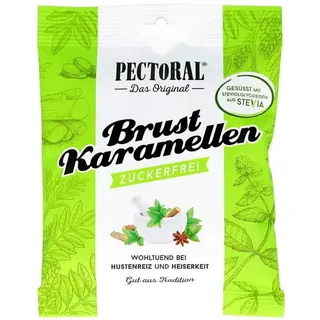 PECTORAL Brustkaramellen zuckerfrei Beutel 60 g