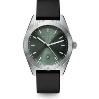 STERNGLAS - MARUS AUTOMATIK - grün - kautschuk / 42MM