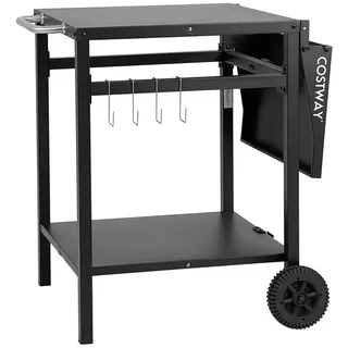 Costway Campingtisch Schwarz