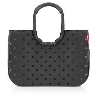 frame glossy dots black