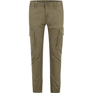 JACK & JONES Cargohose Paul in robuster Tapered Fit-Form-W34 / L32