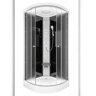 SeniorBad Duschkabine Fertigdusche Dusche Komplettkabine D10-03M1 80x80 cm ohne 2K Scheiben Versiegelung