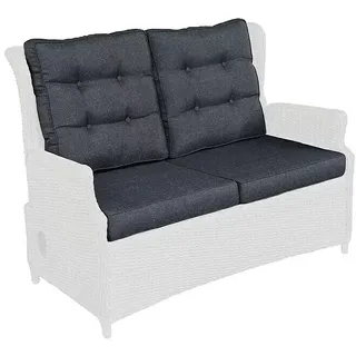 Sunfun Ersatzkissen Set Pauline  (Passend für: SUNFUN Pauline Geflechtsofa 2 Personen)