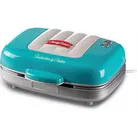 Ariete 1972 Party Time Sandwich- und Cookie-Maker, 700 W, 3 austauschbare antihaftbeschichtete Platten, Hellblau