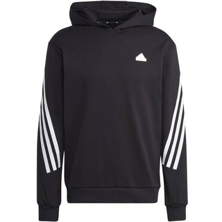 Adidas Herren Kapuzensweat Future Icons 3-Streifen, BLACK/WHITE, L