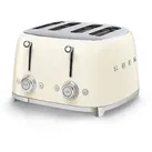 SMEG TSF03CREU 50s Style 4 Scheiben Toaster Creme