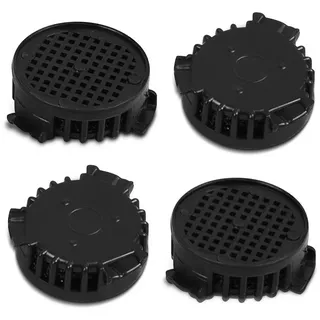 Liebherr Aktivkohlefilter Set 4 Stück wie Liebherr 9096342 45mmØ für Kühlschrank