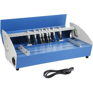 Vevor 520 mm, Elektrische Nutmaschine 540 mm x 370 mm x 230 mm, Creasing Maschine 220 V, Bürobedarf und Schreibwaren mit Rundpresstechnik, Falzmaschine für Dateien, Karten, A4-Papiere