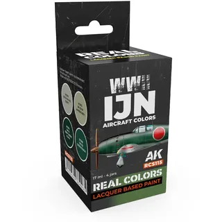 AK Real Colors WWII IJN Aircraft Colors SET