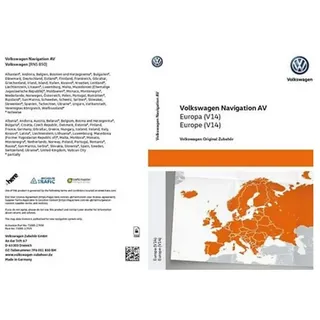 Volkswagen 7P6051850BM Aktivierungsdokument Plattform AV Navigation RNS 850 Update V14 Europa *** nur Aktivierungsdokument *** ohne SD-Karte ***