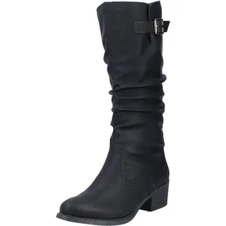 Rieker Damen 73191 Hochschaftstiefel, schwarz 40 EU