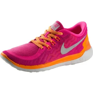 NIKE Kinder Freizeitschuhe Free 5.0, Pink/Orange, 37 1⁄2