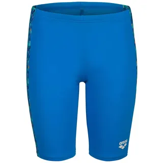 Arena Jungen Badehose Pooltiles Swim Jammer, 007227-880 152 - blue river/blue multi - 152