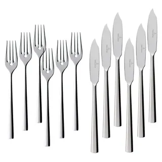 Villeroy & Boch Piemont Fischbesteck 12tlg. - Silber