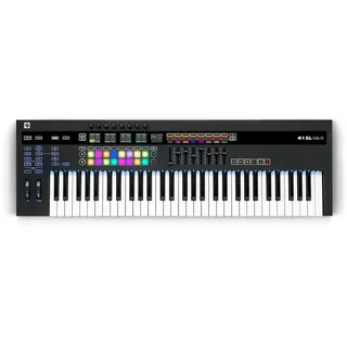 Novation 61SL MkIII (Keyboard), MIDI Controller, Schwarz