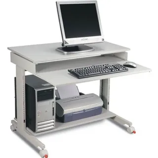 Twinco Solution ApS PC-Arbeitstisch 110 cm lichtgrau