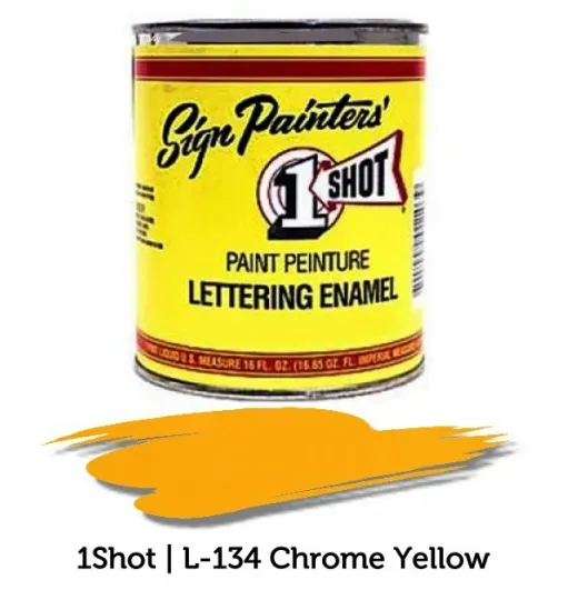 1Shot Linierfarbe, Farbton: 134 Chrome Yellow