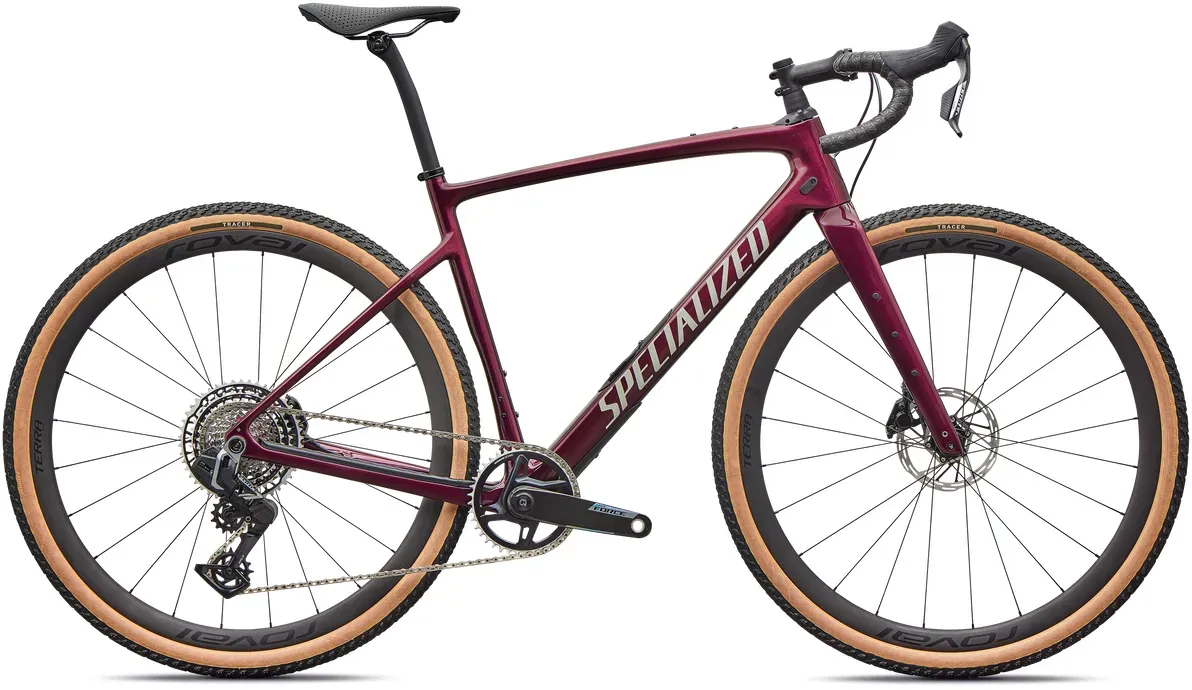 Specialized Diverge 4 Pro SRAM Force XPLR AXS Gravelbike Bordeaux Metallic / Pearl