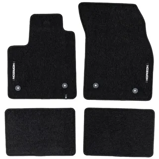 OMAC Auto-Fußmatten Velours für Ford Focus mk4 2018-25 Autoteppich Automatten Schwarz 4tlg (4 St), für Ford Focus mk4 2018-2025 Ford Focus mk4 2018-2025, Antirutsch,Wasserfest,Einfache Installation schwarz