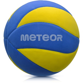 Meteor meteor® Volleybälle Größe fur Kinder Jugend und Damen ideal auf die Kinderhände abgestimmt idealer Volleybälle für Ausbildung weicher Volleyball mit griffiger Oberfläche