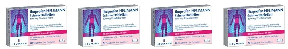Ibuprofen Heumann Schmerztabletten 400 mg