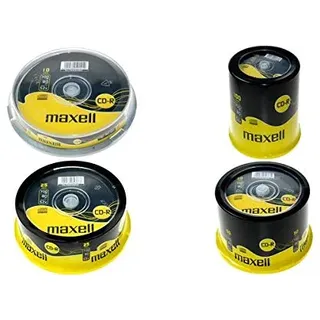 maxell CD-R 80 Minuten, 700 MB, 52X, 10er Spindel, Sie erhalten 1 Packung, Packungsinhalt: 10 er Spindel