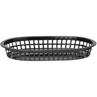 HENDI Servierkörbe, im Fastfood-Stil, Körbe, zum Servieren für Pommes Frites, Garnelen, Zwiebelringen, Stückzahl: 6, 275x175x(H)38mm,