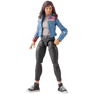 Marvel Legends Series America Chavez Action Sammelfigur (15 cm) Cinematic Universe 2 Accessoires und 1 Build-A-Figure Element
