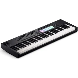 Novation Launchkey 61 [MK4] – USB/MIDI-Controller-Keyboard mit 61 halb gewichteten Tasten und DAW-Integration. Akkord-/Skalenmodi, 8 Drum-Pads und Arpeggiator. Inkl. Musikproduktions-Software-Bundle