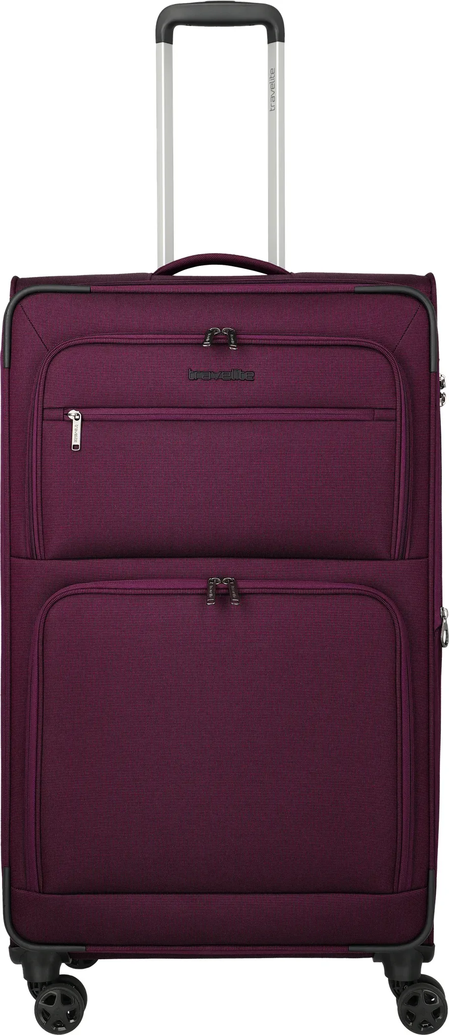 travelite CUBIS Trolley 4-Rollen L exp. Berry