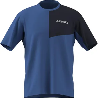 adidas Men's Terrex Multi Climacool T-Shirt, ray Blue, XS