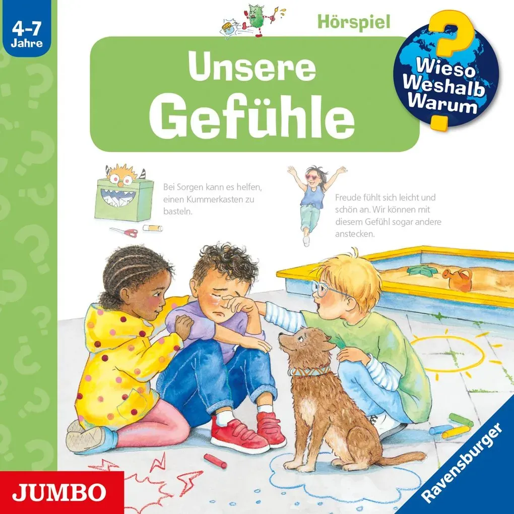 Unsere Gefühle [Wieso? Weshalb? Warum? Folge 58] von Andrea Erne/ Melanie Brockamp / JUMBO Neue Medien und Verlag GmbH / MP3 Hörbuch