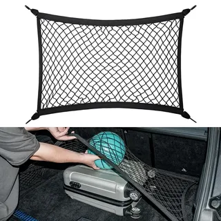 MCDA Gepäcknetz Auto für Mercedes Benz A-Class (W 177) Hatchback A160/ A180/ A180d/ A200/A220d, Kofferraum Netz Auto, Elastisch Gepäckfixierung Trennnetz, Auto Innenraum Zubehör,B
