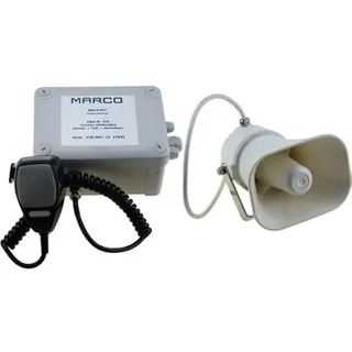 MEGAFONO ELECTRÓNICO 12V NIEBLA/VHS/MICR