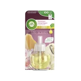 Airwick AIR WICK Duftölflakon Nachfüller, 19 ml, Original Nachfüller für das Air Wick Duftölflakon-Gerät, Cotton & Weißer Flieder